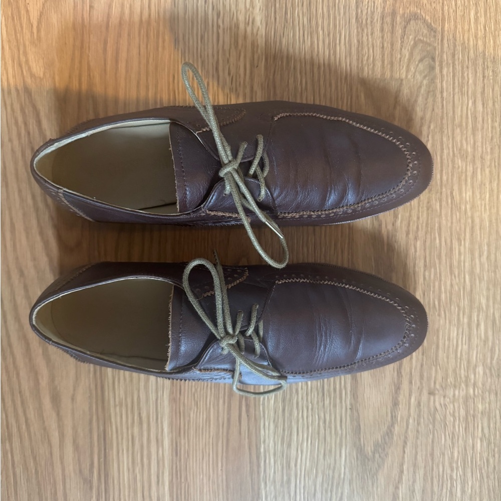 Christy Dawn brown Oxford shoes